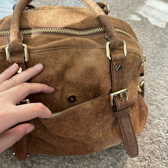 Michael Kors Extra Large Bedford Bowling Satchel - Picture 7 of 8